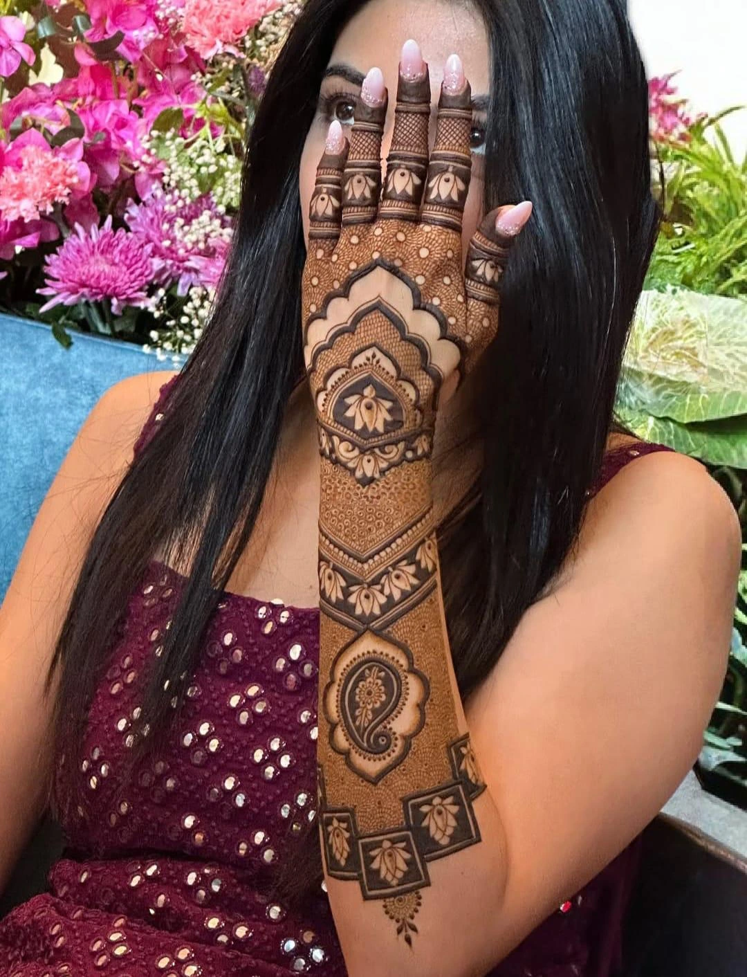 Bridal Mehendi Designs with Personalized Elements